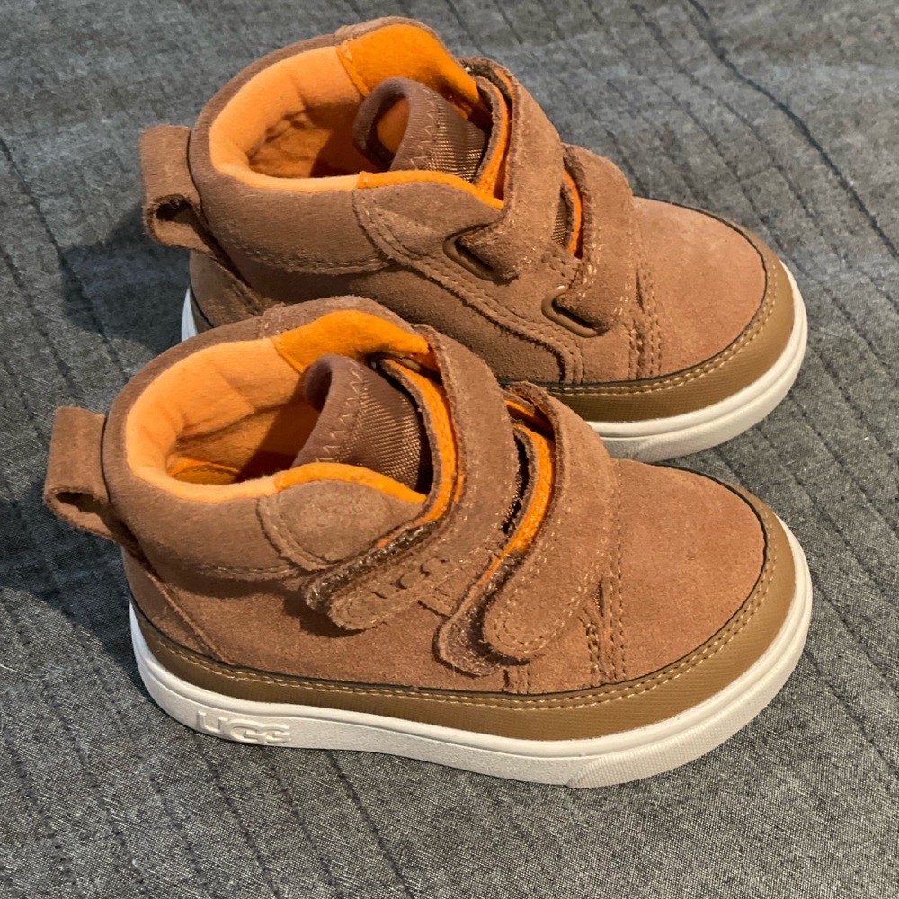 UGG Kids Brown and Orange Shoes